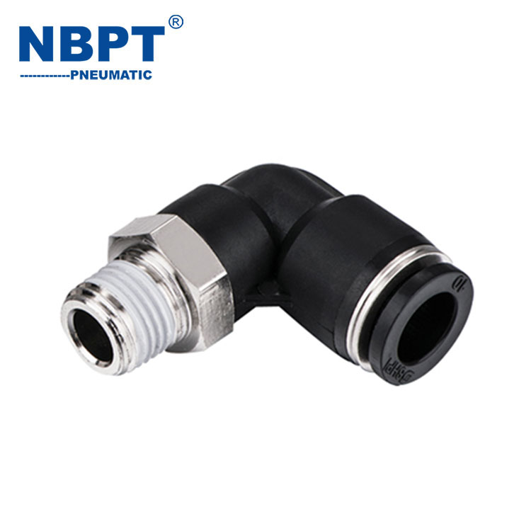 Pneumatic Fittings များကို ချိတ်ဆက်ရန် တံတောင်ကို တစ်ချက်ထိပါ။