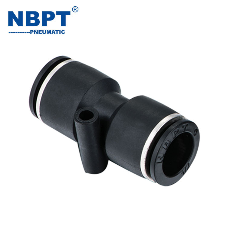 Pneumatic Fittings Plastic Straight One Touch ချိတ်ဆက်ပါ။