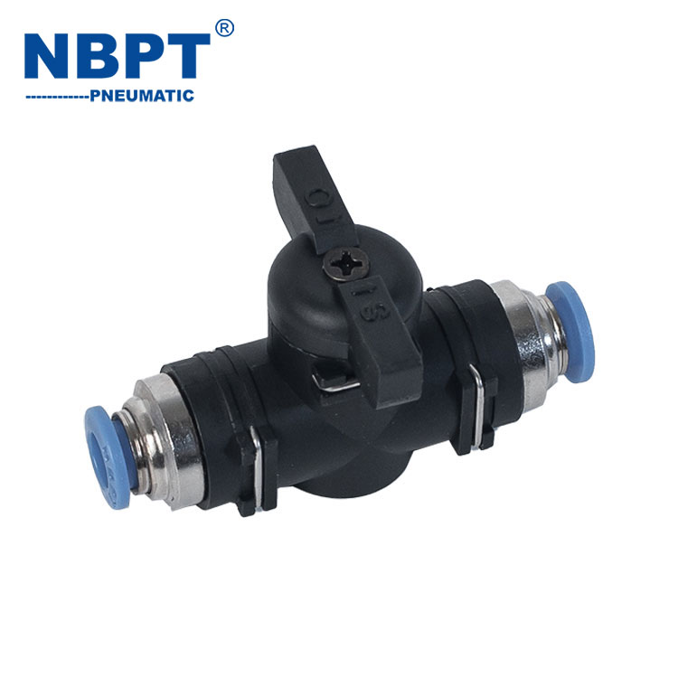 Pneumatic Fittings များကို Ball Valves မှတဆင့် အမြန် ပလပ်ထိုးပါ။